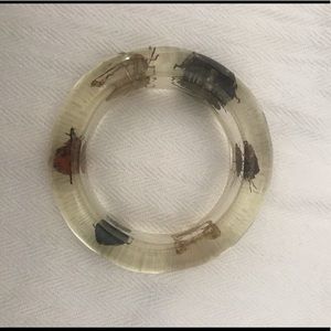 Insect Resin Bangle